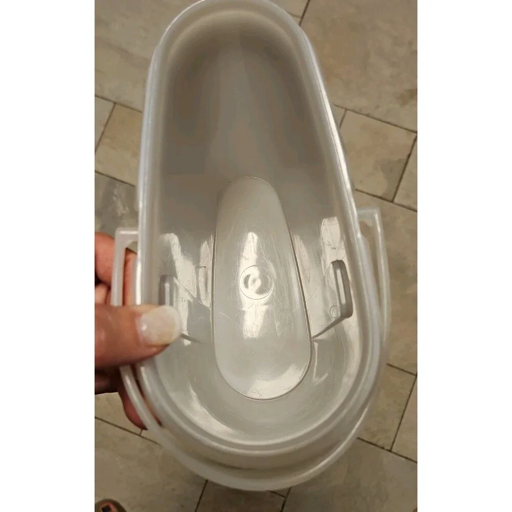 Vintage Tupperware Sheer #587 Pour And Store With Handle No Lid Replacement
